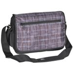 Everest Luggage Casual Messenger Briefcase, Gray/Black, Gray/Black, One Size