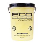 Eco Style Black Castor & Flaxseed Oil Styling Gel 5Lb