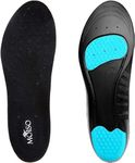 MOISO Memory Foam Orthotic Insoles with Arch Support, Comfort Shock -Absorbing Insoles for Men & Women Work Boots or Shoes (Men 7.5-10 or Women 8-10.5)