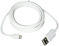 RND Power Solutions Apple Certified Lightning to USB Cable (6 Feet/1.8 M/White)