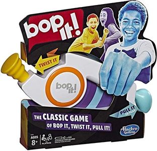 BOP IT - Classic Size - Bop it, Twist it and Pull it - In The Right Sequence - Electronic Family Memory Games and Toys for Kids, Boys and Girls - Ages 8+