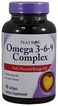 Natrol: Omega 3-6-9 Flax & Borage Complex, 90 sgels (6 pack)