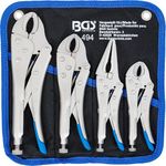 BGS 494 | Locking Grip Pliers Set | 4 pcs.