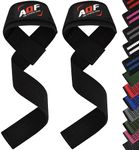 AQF Lifting Straps, Weight Lifting Wrist Straps, 60CM Heavy Duty Gym Straps with 5MM Neoprene Padded Support, Anti-Slip Bar Grip, Ideal for Weightlifting, Deadlifting, Bodybuilding Workouts