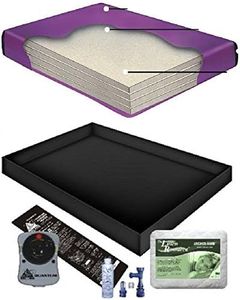 Boyd's 90% WAVELESS WATERBED Mattress/Liner/Heater/PAD/Fill Drain/Conditioner KIT (Queen 60x84 Tranq4B2)