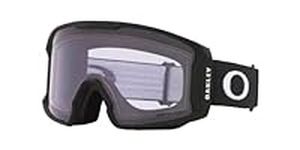 Oakley Line Miner M OO7093 Black w/PRIZM Clear Ski Goggles For Men For Women + BUNDLE with Designer iWear Eyewear Kit…