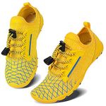 MAYZERO Kids Water Shoes Boys Girls Aqua Socks Non-Slip Quick Dry Swim Shoe Barefoot Beach Pool Shoes (Little Kid/Big Kid)