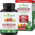 Berberine Supplement 1300mg per Ser