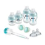 Tommee Tippee Advanced Anti-Colic Newborn Baby Bottle Starter Kit, Slow-Flow Breast-Like Teats and Unique Anti-Colic Venting System, Mixed Sizes