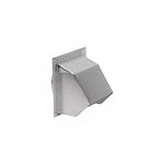 Broan 641 Wall Cap for 6" Round Duct for Range Hoods and Bath Ventilation Fans