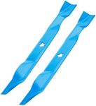 (2) Lawn Mower Blades Set for Poulan Craftsman Snapper Husqvarna 127843 138498 134149 138971 532138971 21546095 532127843 532138498 531307224 704429 594892701 2042LS YTH150 YTH1542B YTH1542C 42" Deck