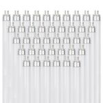 Sunlite 30305 F14T5/835 2 Foot T5 Linear Fluorescent Lamp, 14 Watts, 1200 Lumens, 3500K Neutral White, Miniature G5 Bi-Pin Base, ROHS Compliant, High Performance Straight Tube, 40 Pack