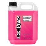 ShineXPro 2.7L SuperThick Car Wash Shampoo Concentrate - pH Neutral, Thick Suds - Thick&Slick Snow Car Foam Shampoo That Works With Both Bucket Wash And Foam Cannon (2.7 L)