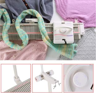 LK150 Medium Gauge Knitting Machine – Portable Hand Operated