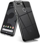 QitayoLife Crystal Clear Designed for Google Pixel 3 Case, 1.2 mm Thick Flexible Silicone Back Cover, Thin Slim Soft TPU Shockproof Case for Google Pixel 3