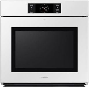 SAMSUNG Bespoke 30" Single Wall Oven with AI Pro Cooking Camera, White, NV51CB700S12AA