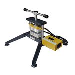 Rosineer Grip-E Twist Heat Press, 5000+lbs Force, 3" x 5" Dual Insulated Heat Plates - Affixed and Portable Options - Detachable Control Box