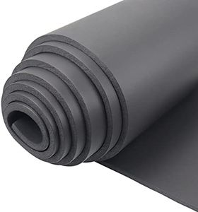 Neoprene Sponge Foam Rubber Sheet, Closed Cell Foam Seal Strip, Multi-Function Soundproof Rubber Foam Roll for Window Air Conditioner (W:12 Inch,T:0.39 Inch,L:118 Inch, 1)