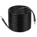 10 m High Pressure Washer Hose for Karcher K2 - K7, 5800PSI High Pressure Replacement Hose with Quick Connect Plug, Jet Wash Pipe Cleaning Car Road Garden