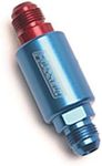 Russell 650100 Red and Blue Anodized Aluminum Competition Fuel Filter