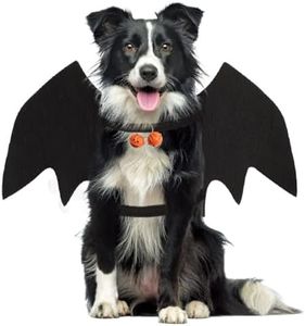 Costume de Chauve Souris Chien,Ailes Chauve Souris Chien pour Halloween,Déguisement Chauve Souris Chien Mignon,Ailes de Chauve Souris pour Animaux de Compagnie pour la Décoration de Fête d’Halloween