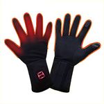 LPCRILLY Flexible Electric Heated Gloves, Hand Wear for Arthritis Hands,Ultra-thin Hand Warmer Gloves Screen Touchable (Small)