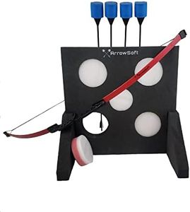 Arrow Soft Archery Ultimate Game Set (Single Target Adult Bow Set)