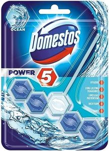 Domestos Power 5 Ocean Toilet Rim Block 55g