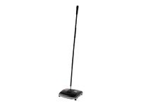 Rubbermaid Commercial Galvanized Steel Floor and Carpet Sweeper, 9.5-Inch Length x 8-Inch Width x 44-Inch Height, Black (FG421288BLA)