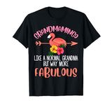 Funny grandmamingo grandma flamingo gift grandmother T-Shirt