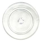 HQRP 15 3/4" Glass Turntable Tray Compatible with IKEA 8205676 W11373838 W10818723 4375405 461967721091 8205540 4455919 Microwave Oven Cooking Plate 15.75-inch 400mm