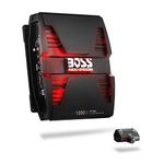 BOSS Audio PT1000 Phantom 1000-Watt Full Range, Class A/B 2 to 8 Ohm Stable 2 Channel Amplifier