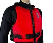 CSR Matai 50n Buoyancy Aid Jacket PFD Swim Vest for Watersports Paddlesports Sailing Canoe Kayak Stand Up Paddleboarding (Red, S/M)