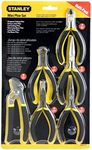 STANLEY Pliers Set, Bi-Material, Mini Set, 6-Piece (84-079)
