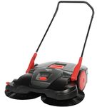 Starmix Haaga 497 Industrial Manual Floor Sweeper | Heavy Duty Sweeper with 40L Bin, Turbo Brush System, 97cm Width & 3,500 m²/h Capacity | Ideal for Commercial Use