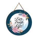 RAG28 Wooden Live Laugh Love Wall Hanging for Wall decor | Home Decor Item | Size: 9X9 Inches