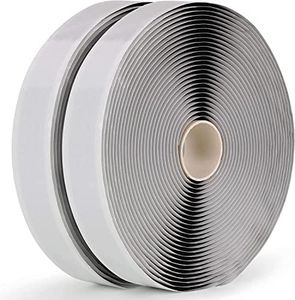 LLPT Butyl Tape Black 1 Inch x 33Ft 2 Pack Tight Seal for Leak Proof EPDM RV Repair Window Glass Sealing Roof Pipe Patching (BST232)