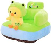 AVS Tvitti Design Chair for Baby Sofa Seat Supporting Cushion Sofa and Chair Cum Bed for Playing Sofa for New Baby and Kids - Green