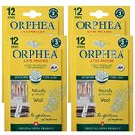 Orphea Anti Moth Strips - Floral Scented Moth Repellent for Wardrobes Drawers Shelves - Wardrobe Fresheners for Wool - Moth Paper Strips for Clothes Storage (4 Packs, 48 Strips) sold by Caraselle