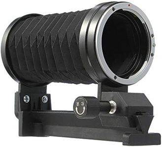 Fotga - Soufflet d'extension Macro avec glissière Simple Rail pour Canon EOS EF EF-S Objectif de Montage DSLR 5D Mark IV III, 1D 1Ds 200D 7D 6D 5D Mark II, 90D 80D 70D 77D 850D 760D 750D 1500D