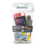 Kitchen Safe Time Locking Container (XL), Timed Lock Box for Cell Phones, Snacks, and Other unwanted Temptations (White Lid + 10.4” Clear Base with Access Port)