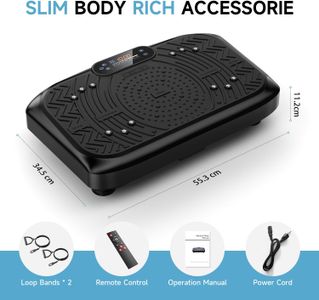Werara Vibration Plate – 199 Speed Settings, Home Fitness Machine