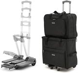 Sewing Machine Trolley with Two Detachable Bags (Premium Sewing Machine Bag and Additional Bag) ~ Black ~ Hobbygift