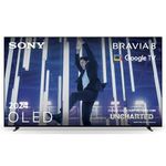 SONY BRAVIA 8 139,7 cm (55") 4K Ultra HD Smart TV Wifi Argent