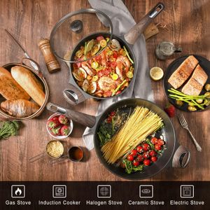 SENSARTE Nonstick Frying Pan 30cm – Easy Clean Skillet