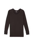 BODYCARE Unisex Kids Thermal Tops Round Neck Full Sleeves Pack of 1 Black