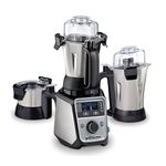 Hamilton Beach 58770-SAU 2.2 Peak HP Indian Juicer Mixer Grinder Blenders, Plastic, 1400 W, Stainless Steel