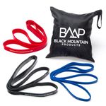 Black Mountain Products Strength Loop Resistance Exercise Band (Combo)