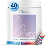 Nova Pharma Pre Workout Powder - Garcinia Cambogia - L Carnitine Supplement - Chromium Supplement - 40 Servings (Cyclone Popsicle)