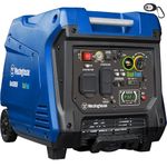 Westinghouse iGen4500DF Super Quiet Dual Fuel Portable Inverter Generator, 4500 Peak Watts & 3700 Rated Watts, Remote Electric Start, Gas & Propane Powered, RV Ready 30A Outlet, Parallel Capable